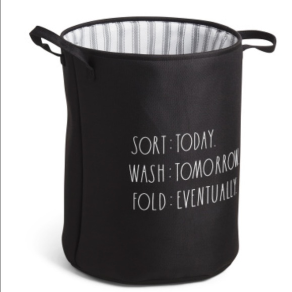 Rae Dunn Other - RAE DUNN SORT TODAY WASH TOMORROW CANVAS H…